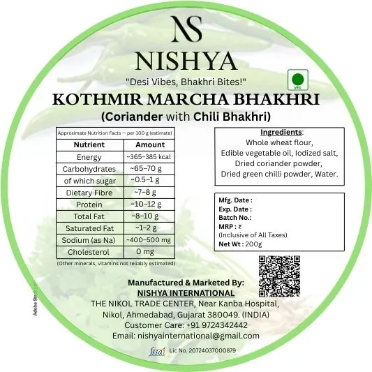 Kothmir Marcha Bhakhri